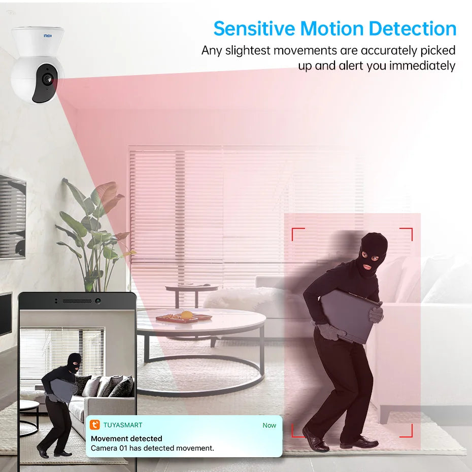 Fuers 5MP WiFi Camera - Auto Tracking - 4K HD