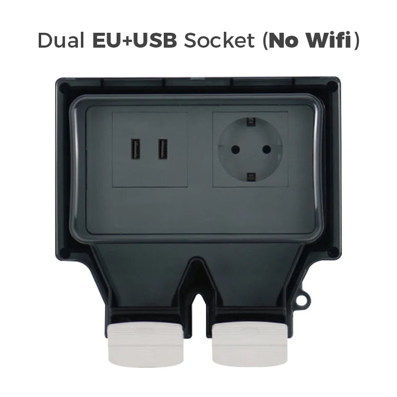 Trendx Store - Avoir Tuya IP66 - Dual USB Charging - Wifi Smart Life