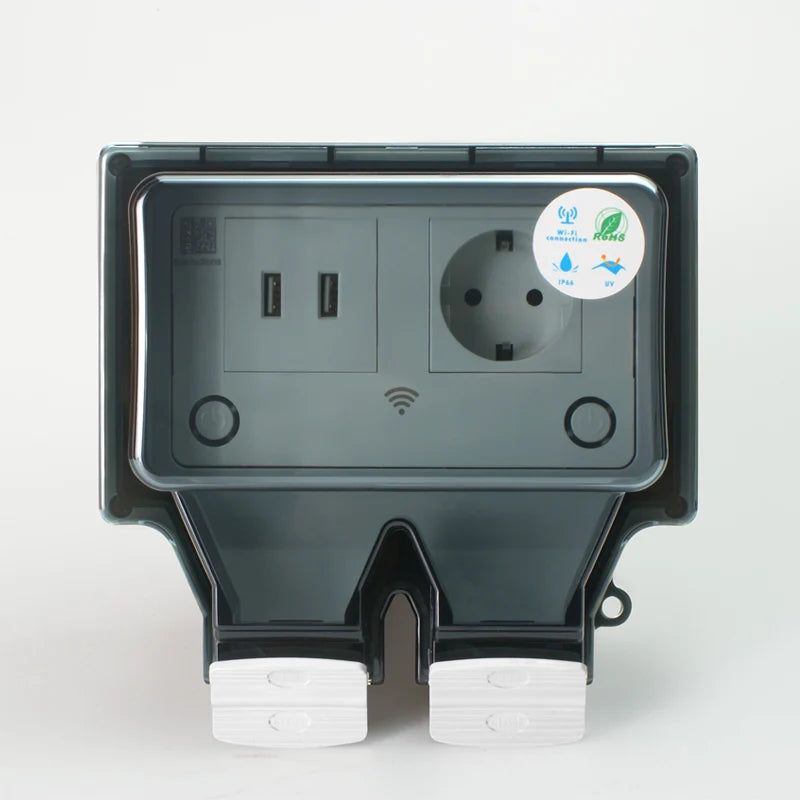 Trendx Store - Avoir Tuya IP66 - Dual USB Charging - Wifi Smart Life