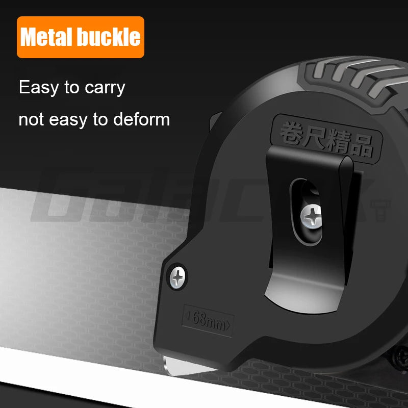 Heavy Duty Tape Measure – Stainless Steel, Anti-Drop Available Sizes: 3M / 5M / 7.5M / 10M