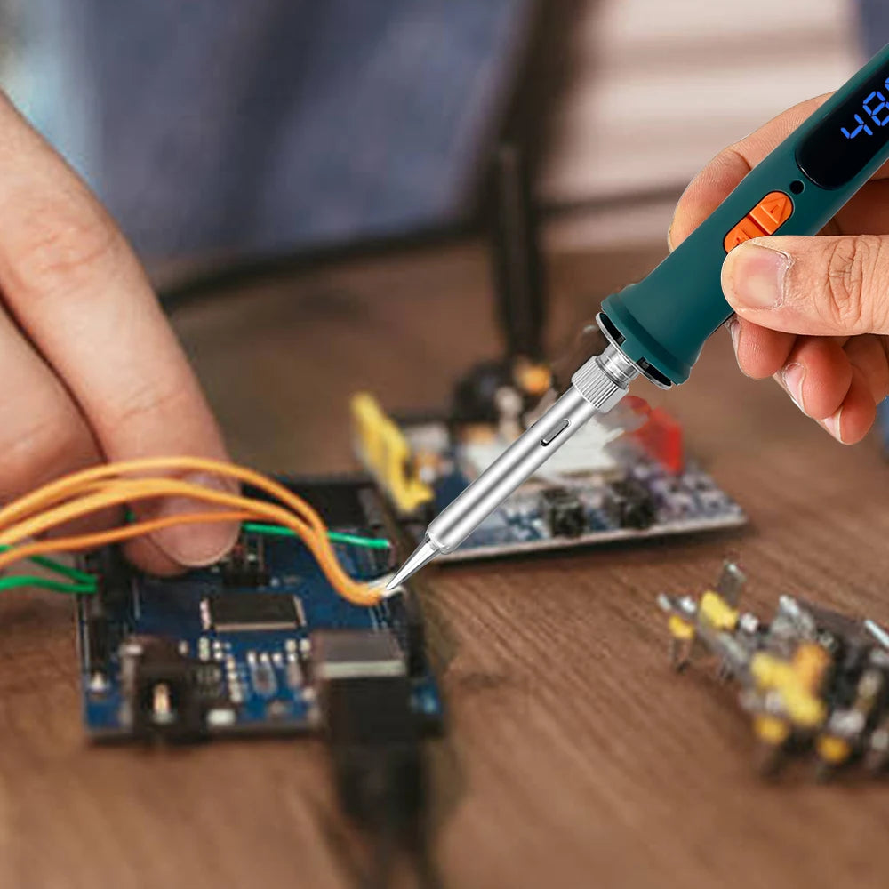 Trendx Store - 120W Soldering Iron Kit - Dual Calibration - 200-600°C