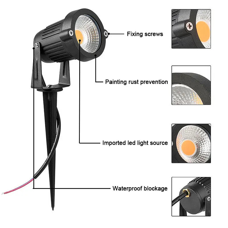 Trendx Store - Tuinlampen LED - IP65 Waterdicht - 5W 10W