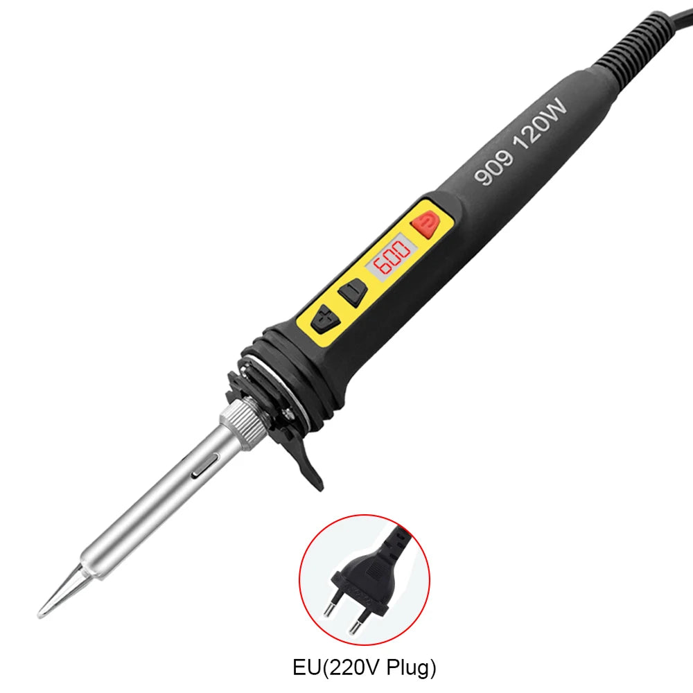 Trendx Store - 120W Digital Soldering Iron Kit - Dual Calibration - 200-600°C