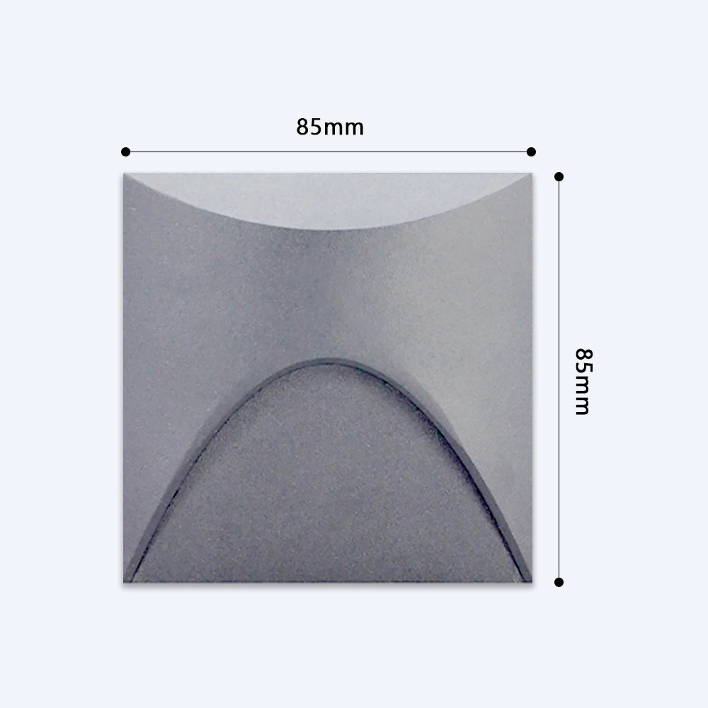 SANDIY Outdoor Stair Light Motion Sensor Wall Lamp Exterior Sconce Garden Yard Lighting for Balcony Gate Fence Waterproof IP65
