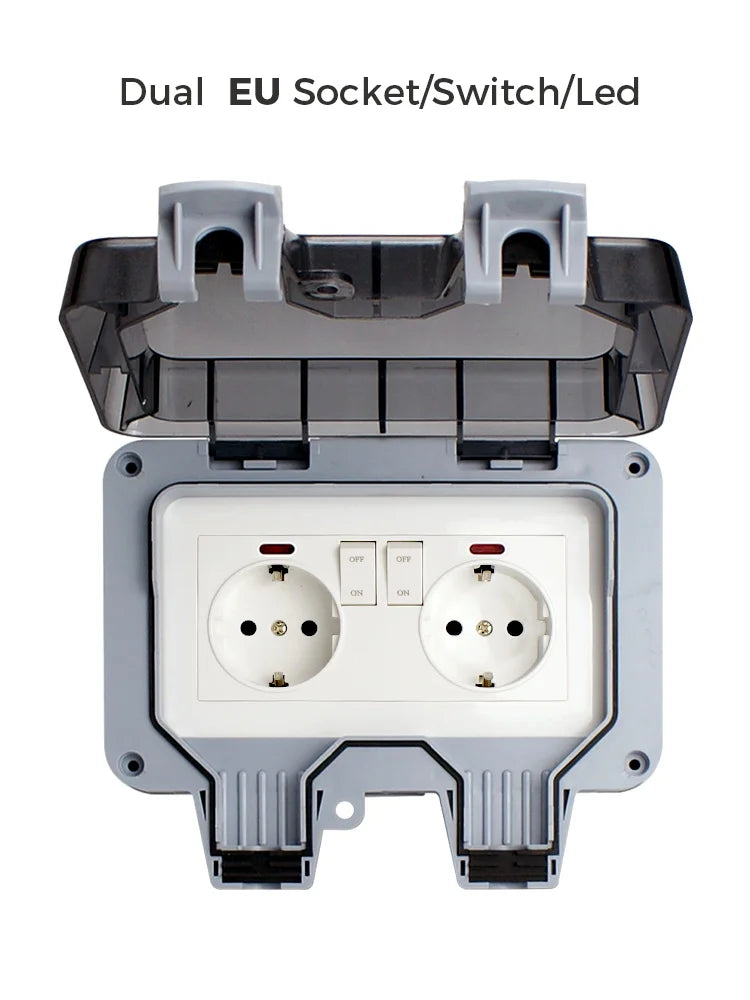 Trendx Store - Avoir IP66 Waterproof - Dustproof Wall Plug