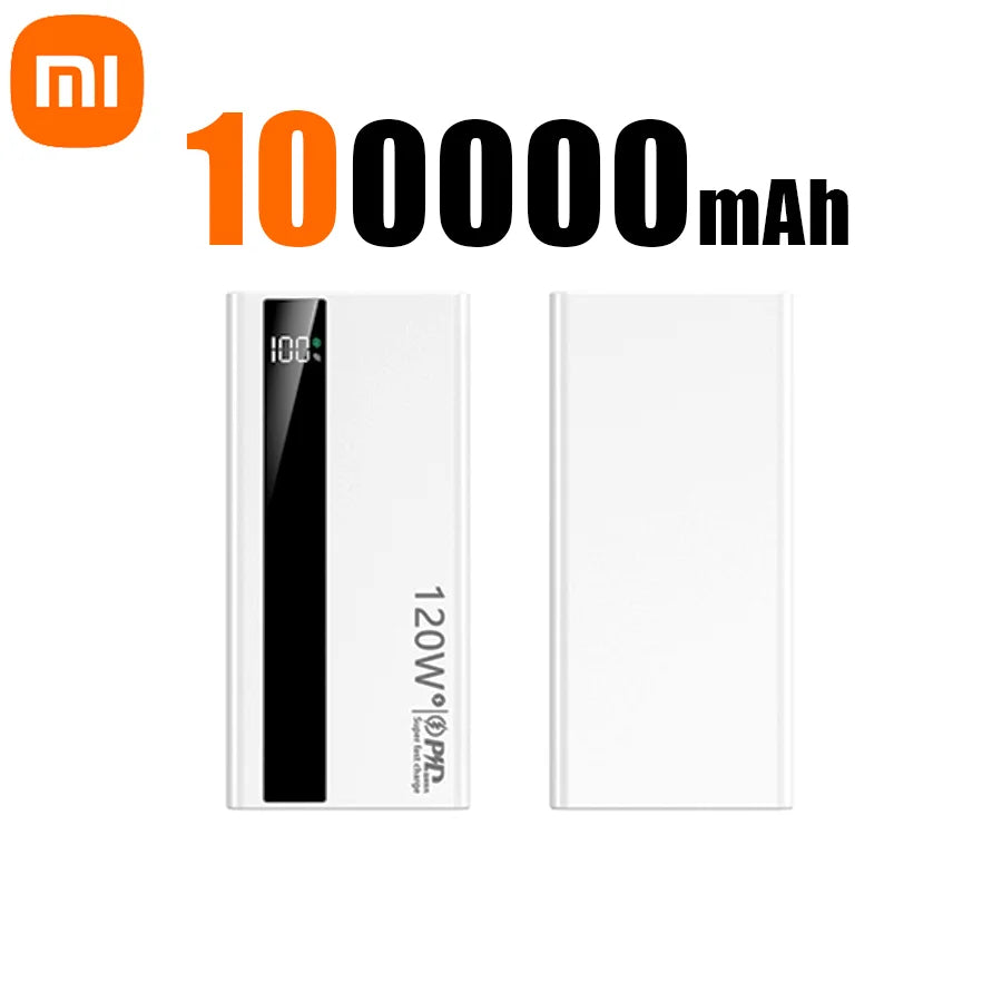 Xiaomi 200000 mah 120W - Power Bank 120W - Super Fast Charging - Digital Display