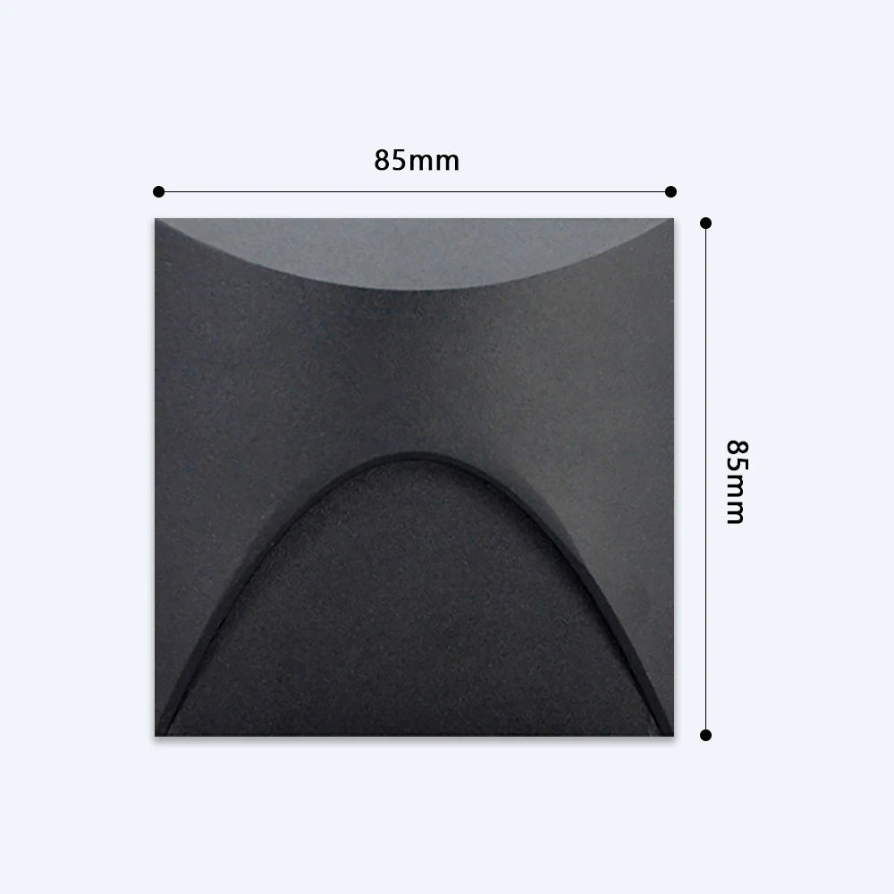 SANDIY Outdoor Stair Light Motion Sensor Wall Lamp Exterior Sconce Garden Yard Lighting for Balcony Gate Fence Waterproof IP65
