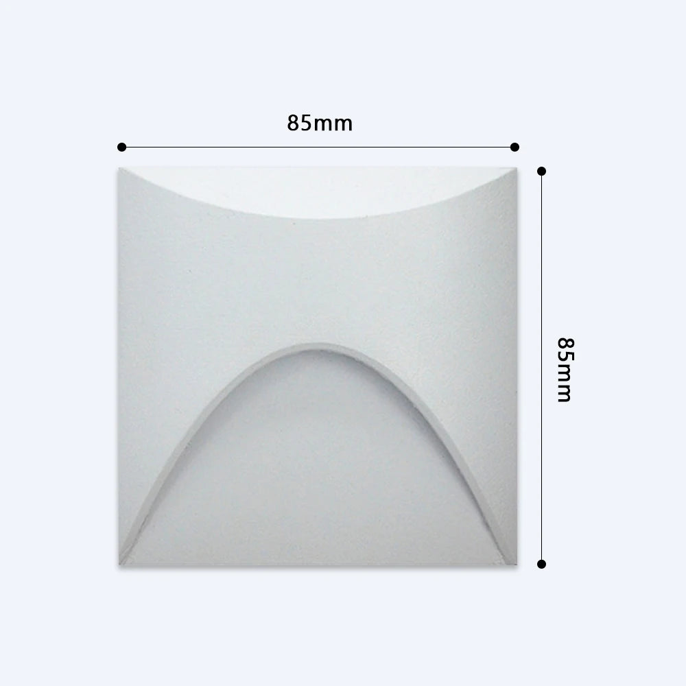 SANDIY Outdoor Stair Light Motion Sensor Wall Lamp Exterior Sconce Garden Yard Lighting for Balcony Gate Fence Waterproof IP65