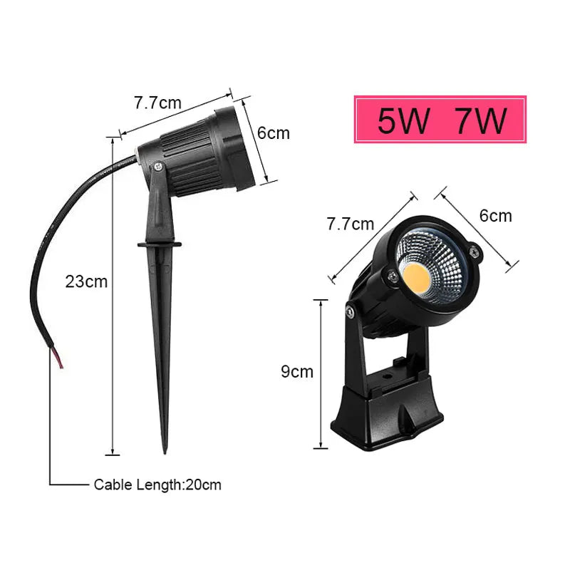 Trendx Store - Tuinlampen LED - IP65 Waterdicht - 5W 10W
