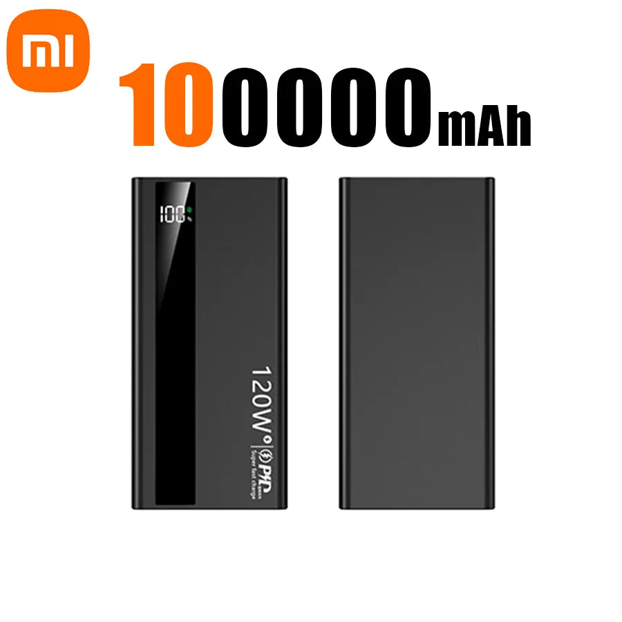 Xiaomi 200000 mah 120W - Power Bank 120W - Super Fast Charging - Digital Display