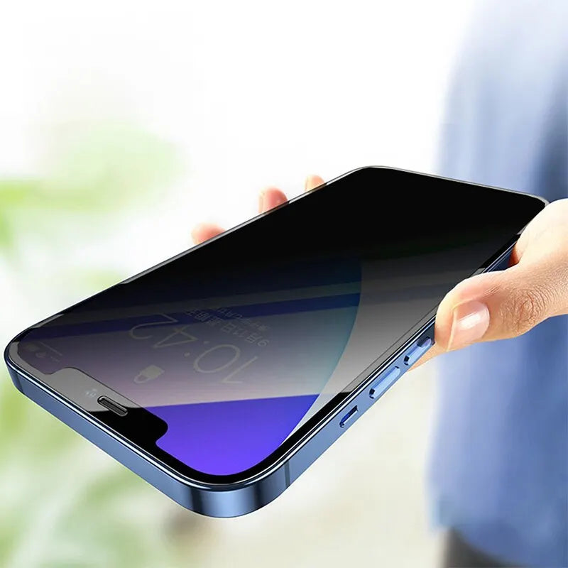 4PCS Privacy Screen Protector | For iPhone 14 Pro Max 16 Pro | Anti-Spy Glass | For iPhone 13 15 12 11 Pro Max 13 Mini | Tempered Glass