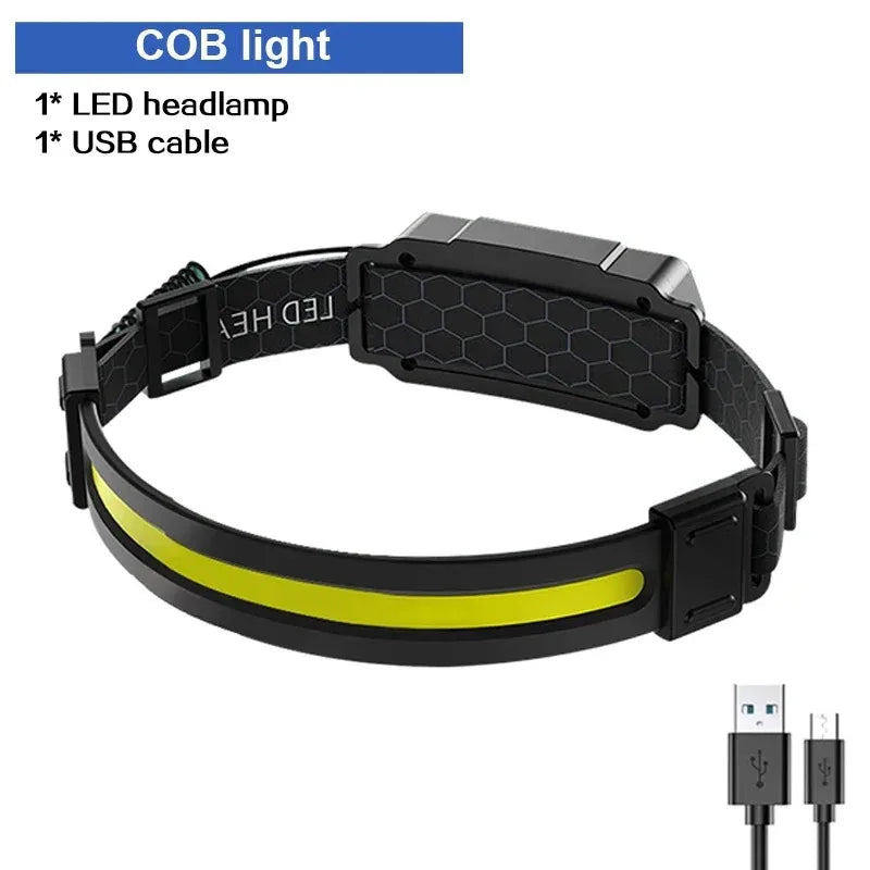 Trendx Store - High Power LED Headlamp - 7 Modes - Sensor Headlight