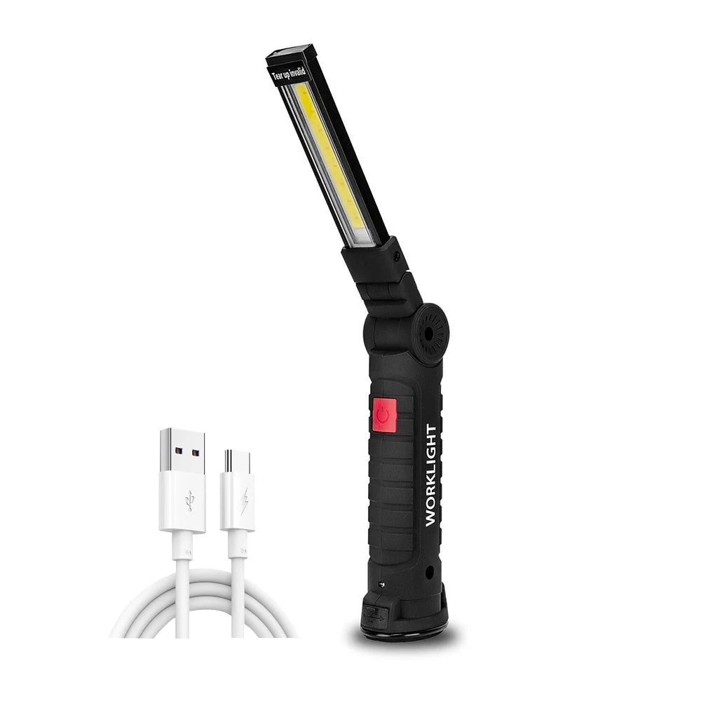 Trendx Store - Camping LED Zaklamp - Magnet & Haak - 5 Modi