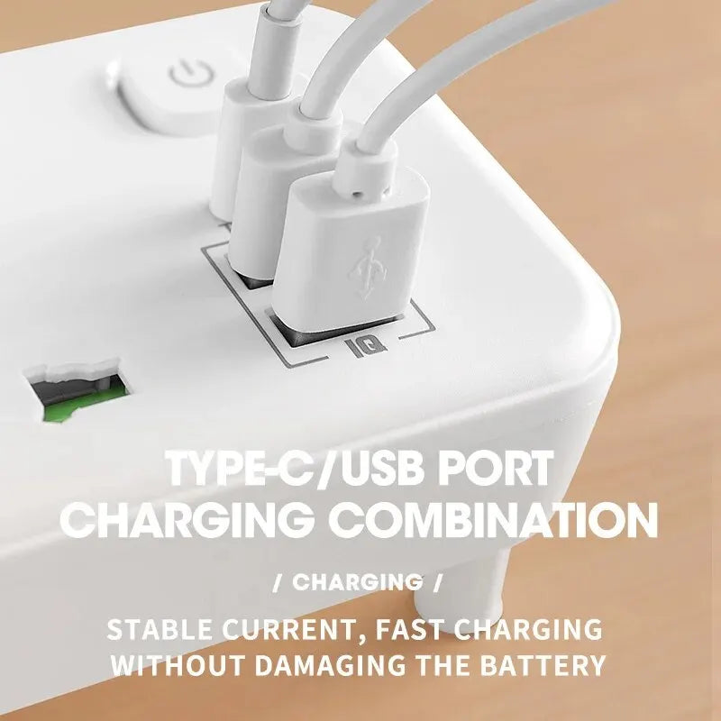 EU | UK | AU | US Plug | Power Strip | Multiprise Wall Socket | Universal Network Filter | USB Charger | Separate Switch | Light Adapter