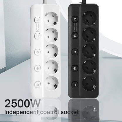Power Strip | EU Plug | AC Outlets | Multitap Socket | Extension Cord | Electrical | With USB Type C PD Fast Charging | Network Filter Adapter