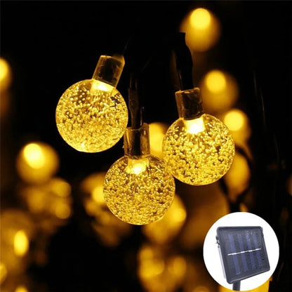 200 LED String Solar Lights | Outdoor Fairy & Camping Lights | 22M Length | IP65 Waterproof | Garland for Christmas, Wedding & Garden Decoration