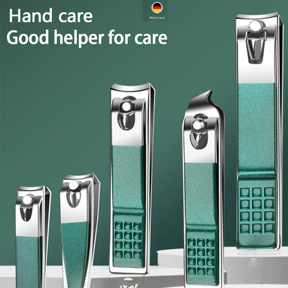 7-35 Piece Stainless Steel Nail Care Kit – Portable Travel Manicure Set with Nail Clippers & Cuticle Scissors